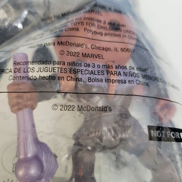 McDonald's Happy Meal Black Panther Wakanda Forever M'Baku #4 Toy 2022 - Picture 4 of 4